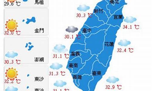 7月份台湾的天气_台湾七八月份天气如何